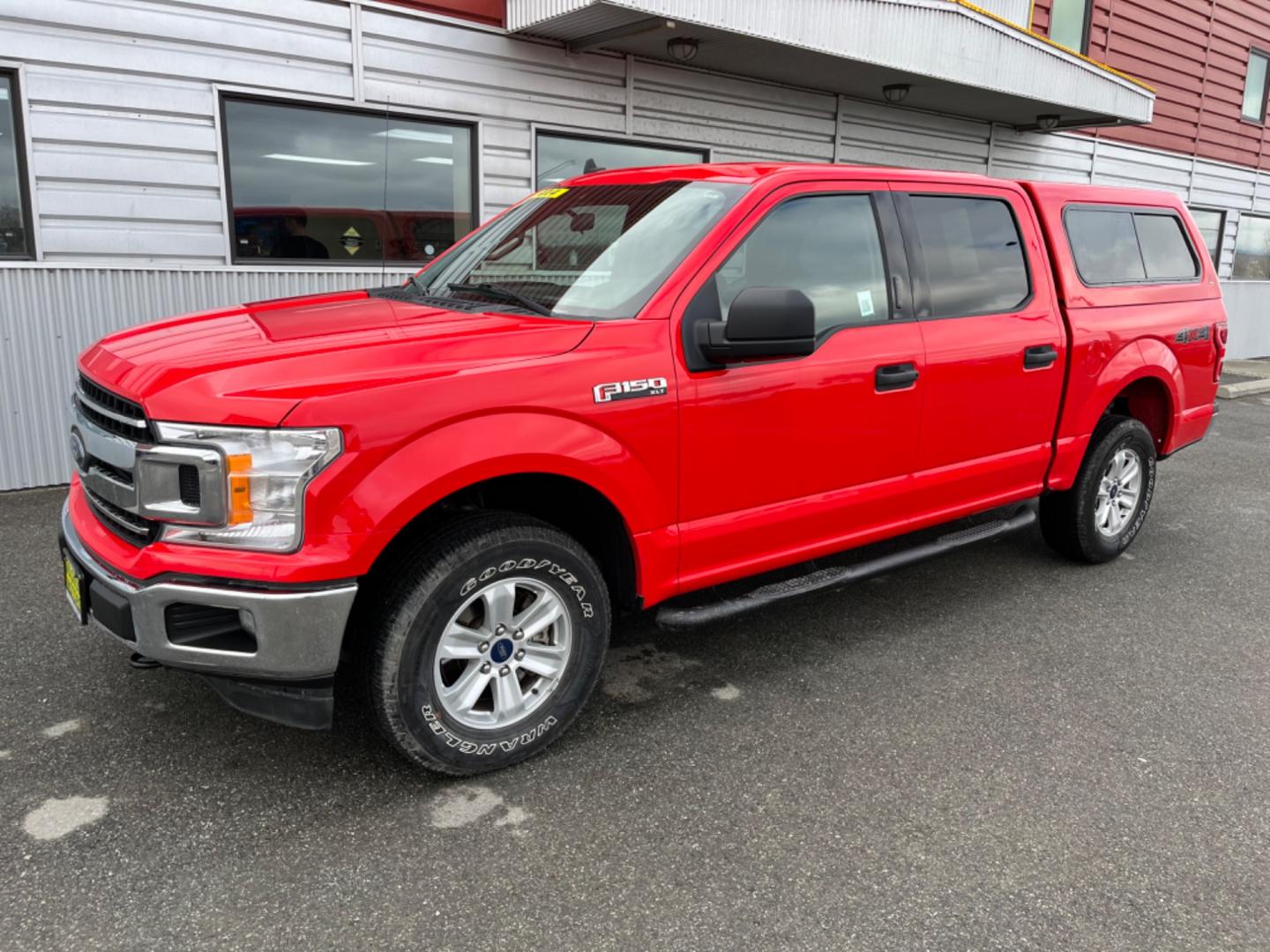 2019 RED /Gray FORD F-150 XLt (1FTEW1E40KK) with an 3.5L engine, Automatic transmission, located at 1960 Industrial Drive, Wasilla, 99654, (907) 274-2277, 61.573475, -149.400146 - Photo#0